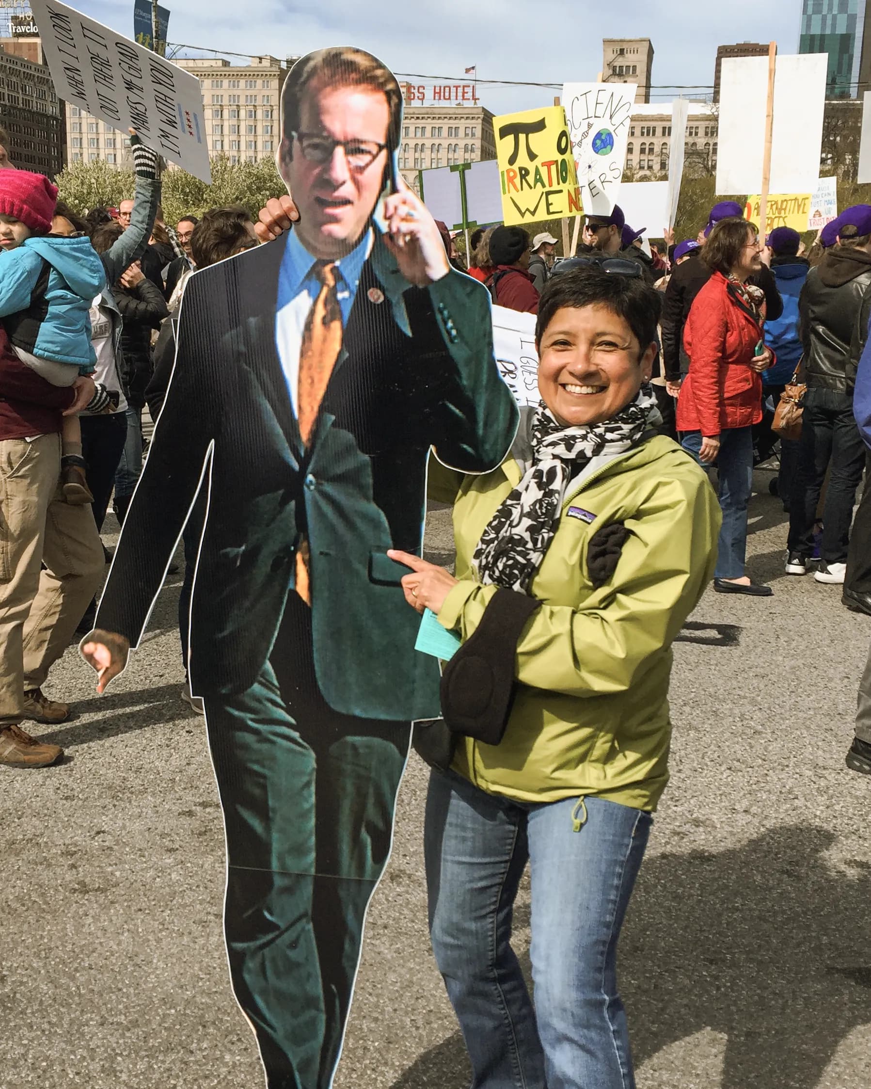 Margaret DeLaRosa in the community